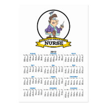 WORLDS GREATEST NURSE WOMEN CARTOON BUSINESS CARD TEMPLATE
