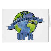 World's Greatest Opa Cards