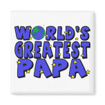 World's Greatest Papa magnets