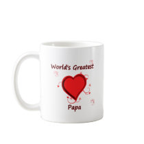 World's Greatest papa Coffee Mugs