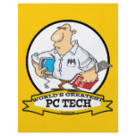 WORLDS GREATEST PC TECH MEN CARTOON flyers