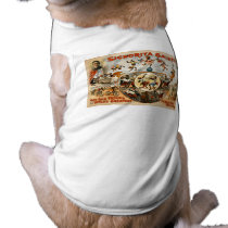 World's Greatest Performing Monkeys 1892 Pet Shirt