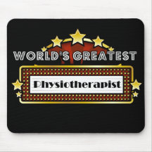 World's Greatest Physiotherapist Mouse Mats
