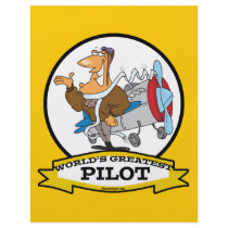 WORLDS GREATEST PILOT II MEN CARTOON FLYER