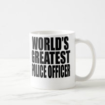 World's Greatest Police Officer Mugs