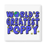 World's Greatest Poppy Magnet