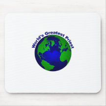 World's Greatest Priest Mousepad