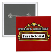 World's Greatest Psychologist Button