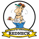 WORLDS GREATEST REDNECK II CARTOON photo sculptures