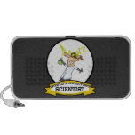 WORLDS GREATEST SCIENTIST MEN CARTOON PORTABLE SPEAKER