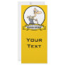 WORLDS GREATEST SENIOR CITIZEN CARTOON FULL COLOR RACK CARD