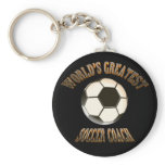 World's Greatest Soccer Coach Keychain