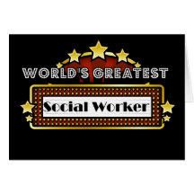 World's Greatest Social Worker Cards