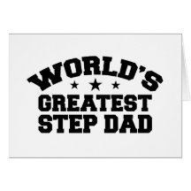 World's Greatest Step Dad Card
