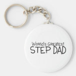 Worlds Greatest Step Dad Key Chain