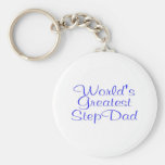 Worlds Greatest Step Dad Key Chain