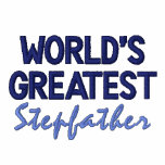 World's Greatest Stepfather embroidered shirts
