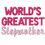World's Greatest Stepmother embroidered shirts
