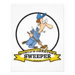 WORLDS GREATEST SWEEPER MEN CARTOON CUSTOM ANNOUNCEMENT