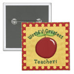 World's Greatest Teacher Button