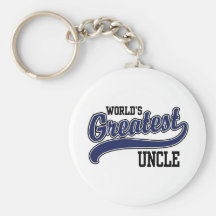 World's Greatest Uncle Keychain