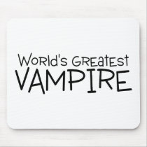 Worlds Greatest Vampire Mousepad
