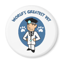 World's Greatest Vet Gifts and Tees Magnet