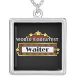 World's Greatest Waiter Pendants