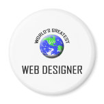 World's Greatest Web Designer magnets