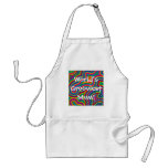 World's Grooviest Mum Apron