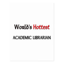 Worlds Hottest Academic Librarian Postcards