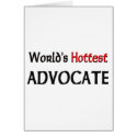 Worlds Hottest Advocate cards