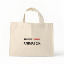 Worlds Hottest Animator Canvas Bag