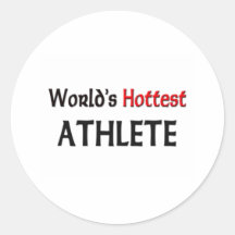 Worlds Hottest Athlete Stickers