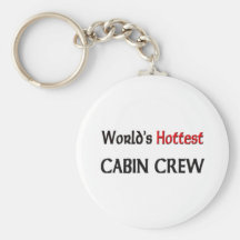 Worlds Hottest Cabin Crew Key Chains