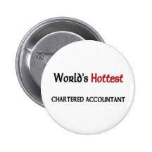 Worlds Hottest Chartered Accountant Buttons