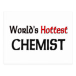 Worlds Hottest Chemist Post Card