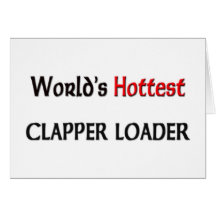 Worlds Hottest Clapper Loader Cards
