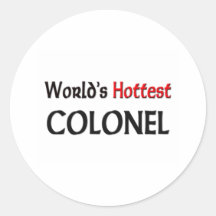 Worlds Hottest Colonel Sticker