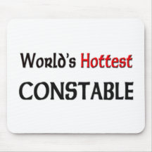 Worlds Hottest Constable Mousepads