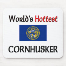 World's Hottest Cornhusker Mousemat