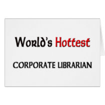Worlds Hottest Corporate Librarian cards