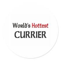 Worlds Hottest Currier stickers