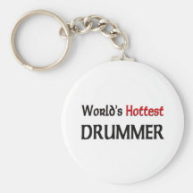 Worlds Hottest Drummer Key Chain