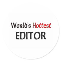 Worlds Hottest Editor stickers