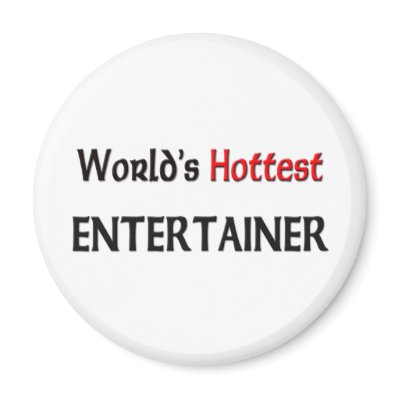 Worlds Hottest Entertainer Refrigerator Magnets by tshirtshirts