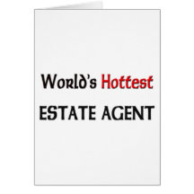 Worlds Hottest Estate Agent Card