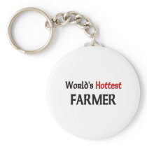 Worlds Hottest Farmer keychains