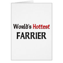 Worlds Hottest Farrier Card