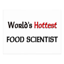 Worlds Hottest Food Scientist Post Card